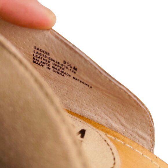 Lucca Lane Womens Suede Peep-Toe Wedge Sandals Size 9.5M Beige Cork Heel - Picture 3 of 6